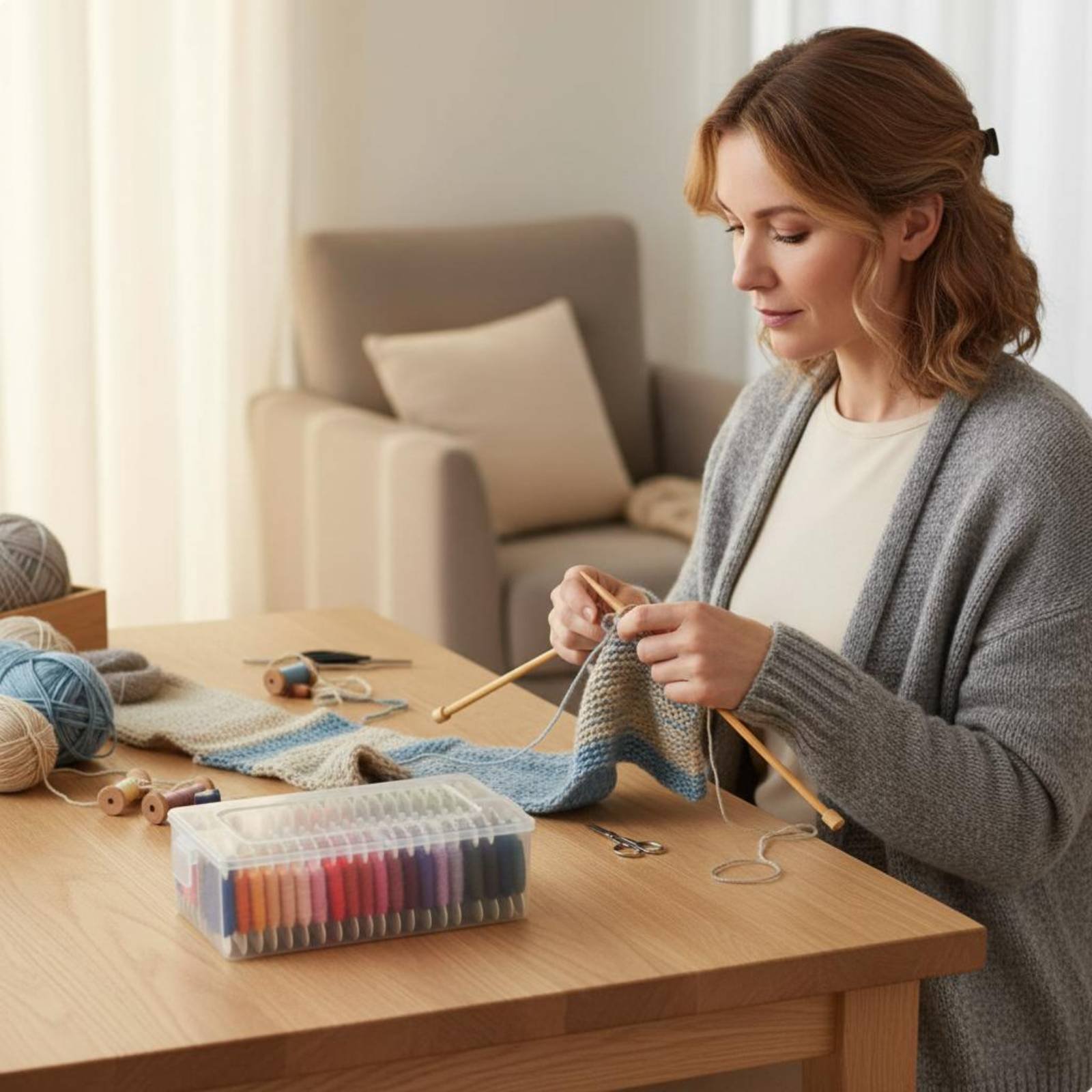 Embroidery Kit Set - Kit Benang Bordir Multi-Warna Set Benang