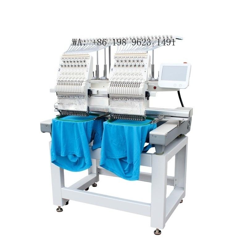 Embroidery Garments - 2 Kepala 15 Jarum Mesin Bordir