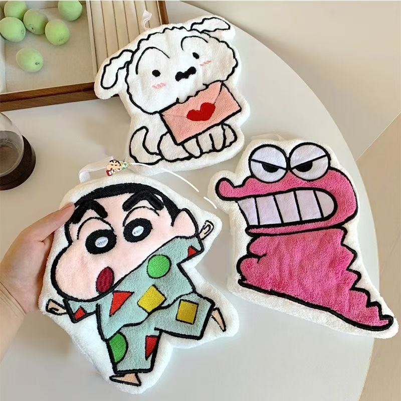 Embroidery Fonts - Handuk Kartun Anime Crayon Shin Chan