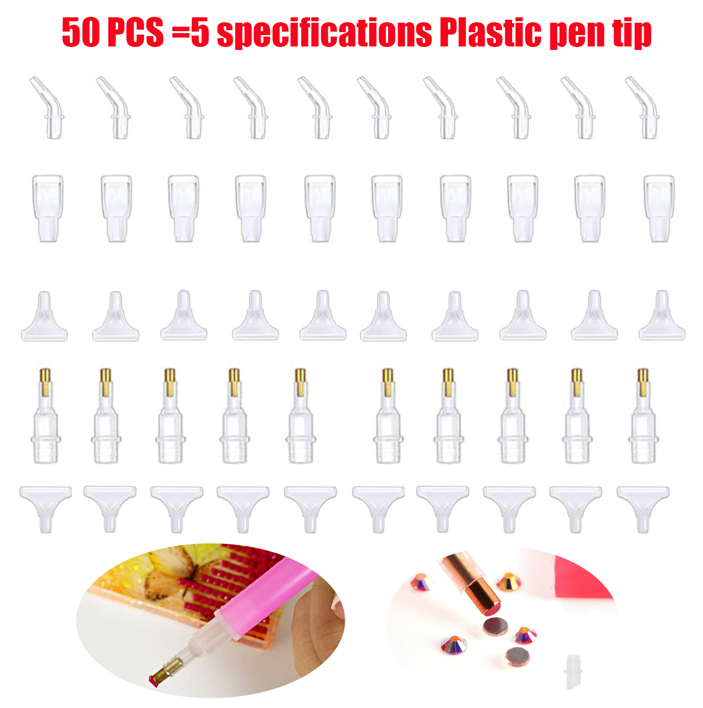 Embroidery Uae - 50 Pcs Alat Lukis Berlian Diamond
