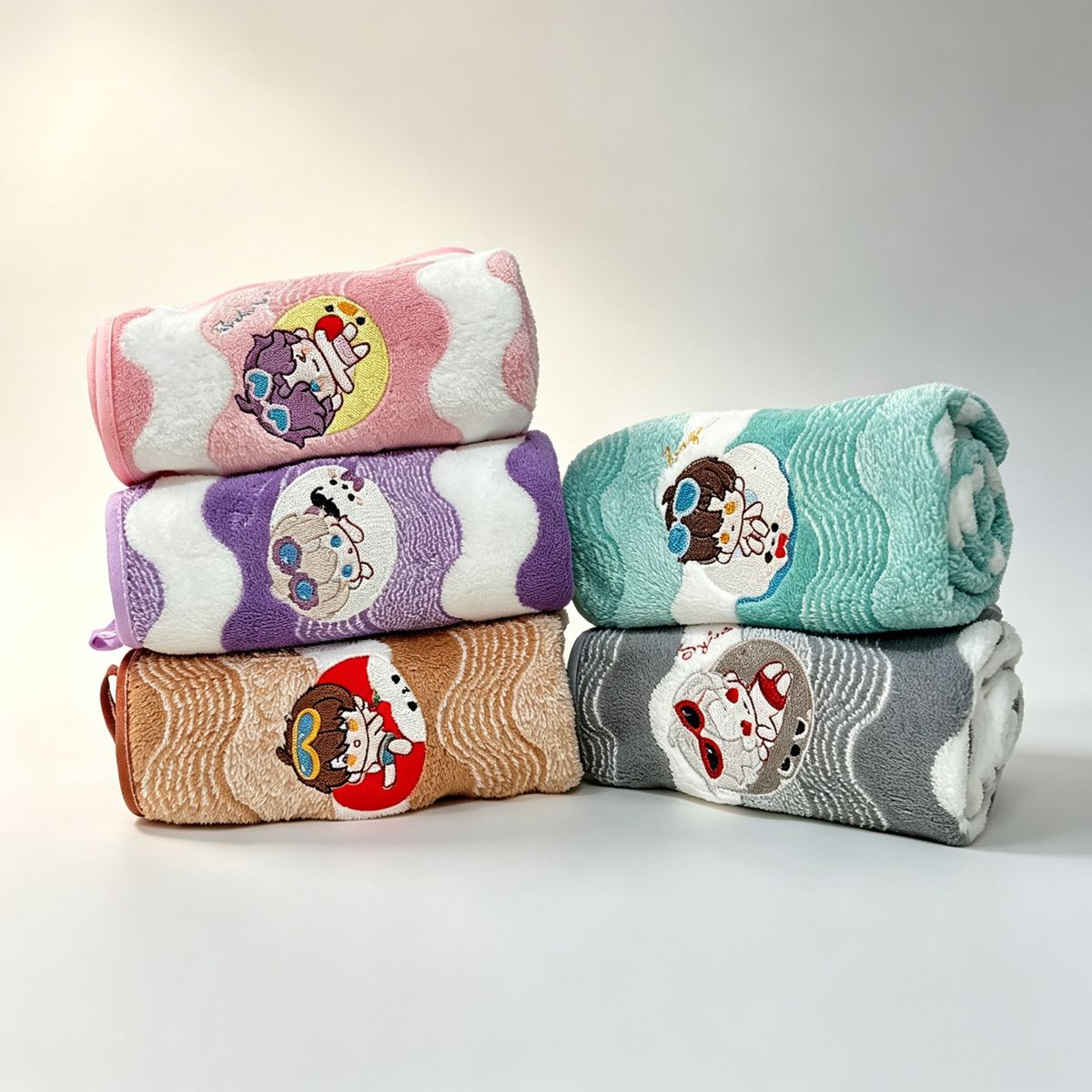 Embroidery Garments - Handuk Tangan Anime Love and Deepspace