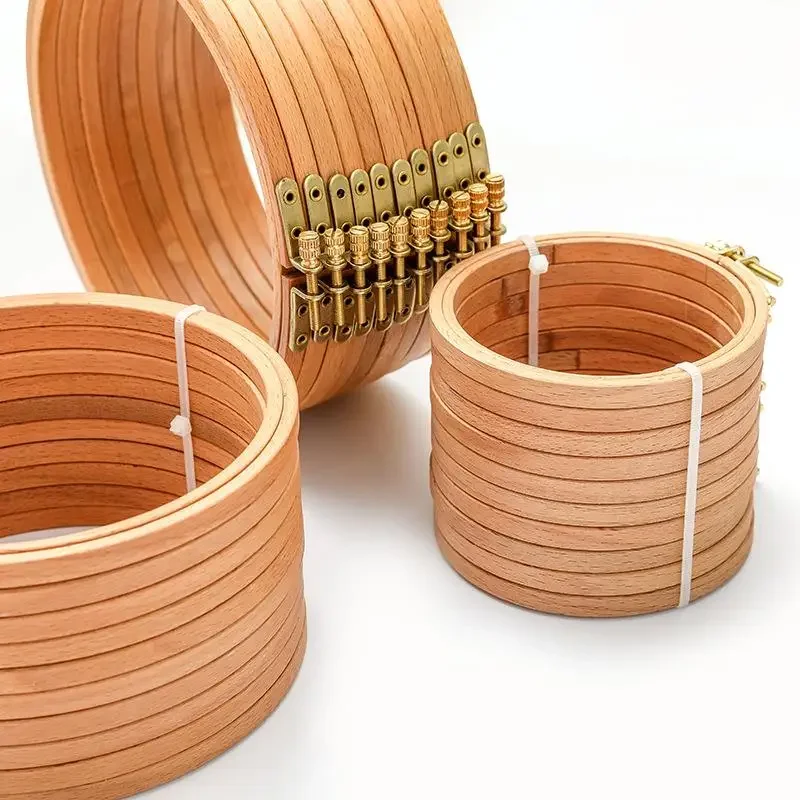 Embroidery Hoop - Lingkaran Bordir Kayu Beech Berkualitas Tinggi,