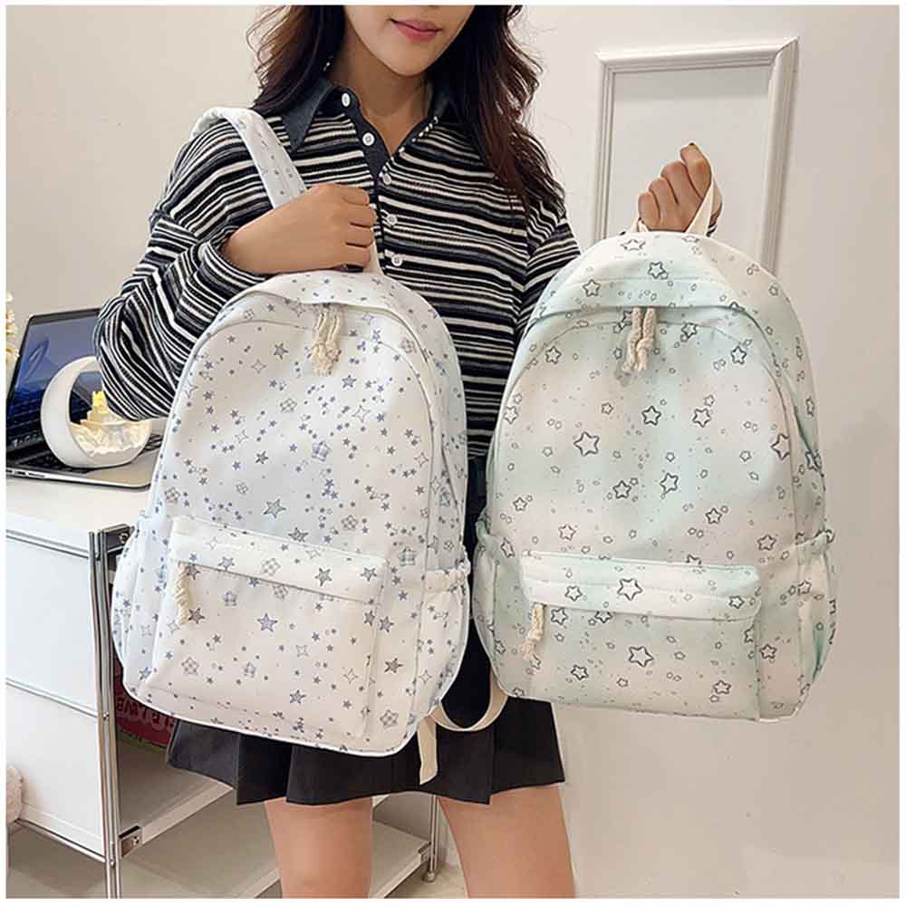 Embroidery Name Designs - Ransel Wanita Kapasitas Besar, Tas Pelajar