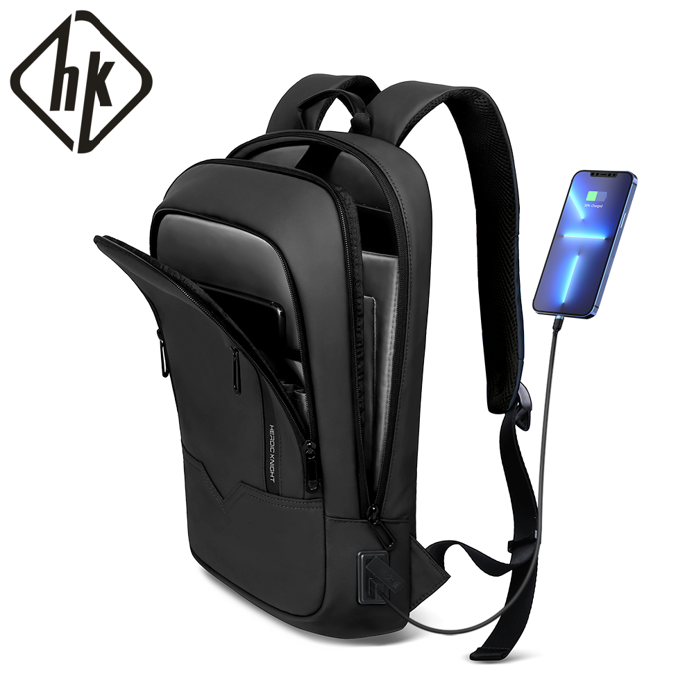 Embroidery Service - Tas Ransel Bisnis Slim HK untuk