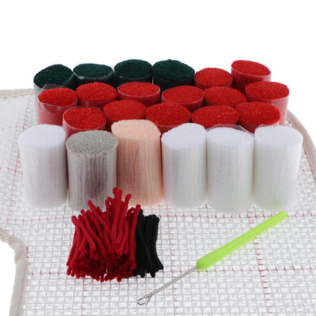 Embroidery Kit Set - Perlengkapan Merajut Latch Hook, Set Sulaman