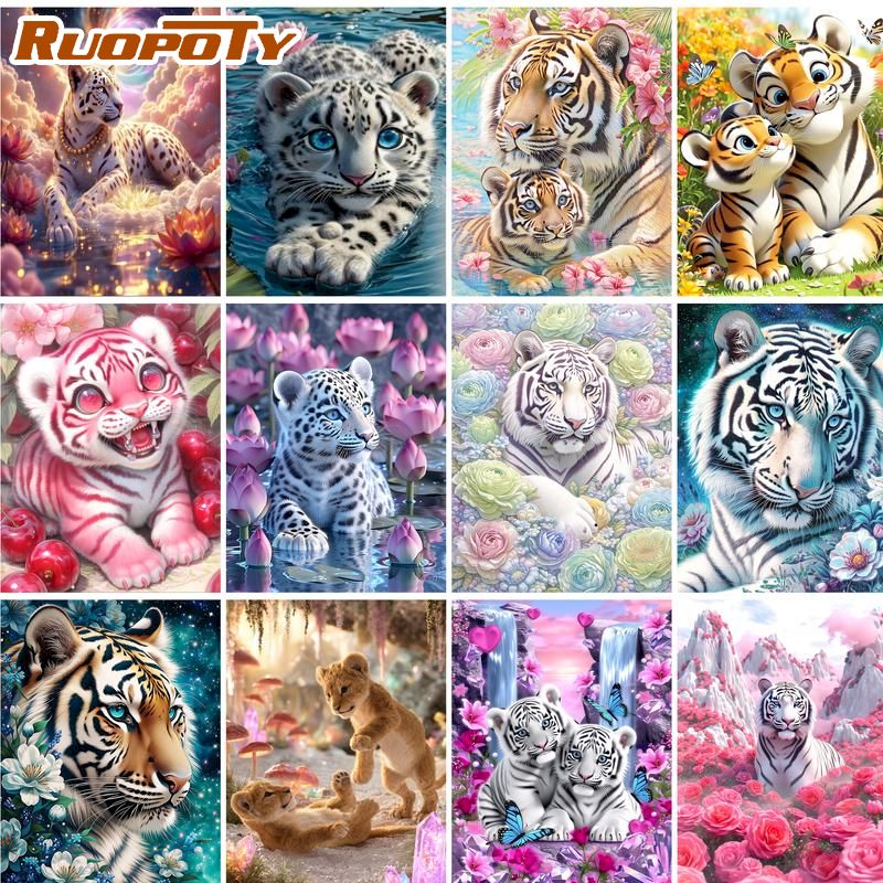 Embroidery Ideas For Bags - RUOPOTY Kit Lukisan Berlian Hadiah Asli