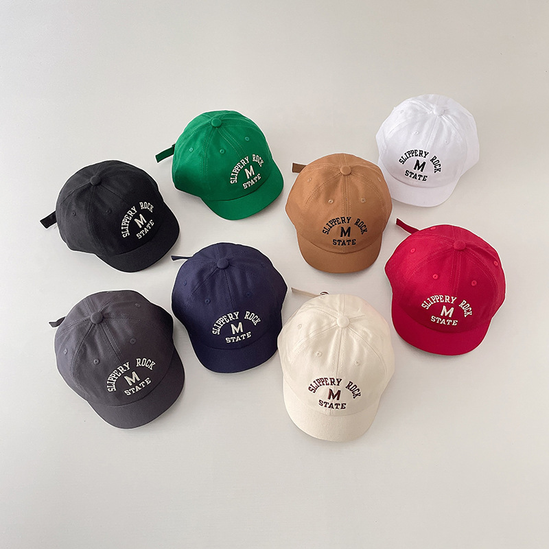 Embroidery Letter - Topi Bisbol Anak Laki-laki RAISE Casual