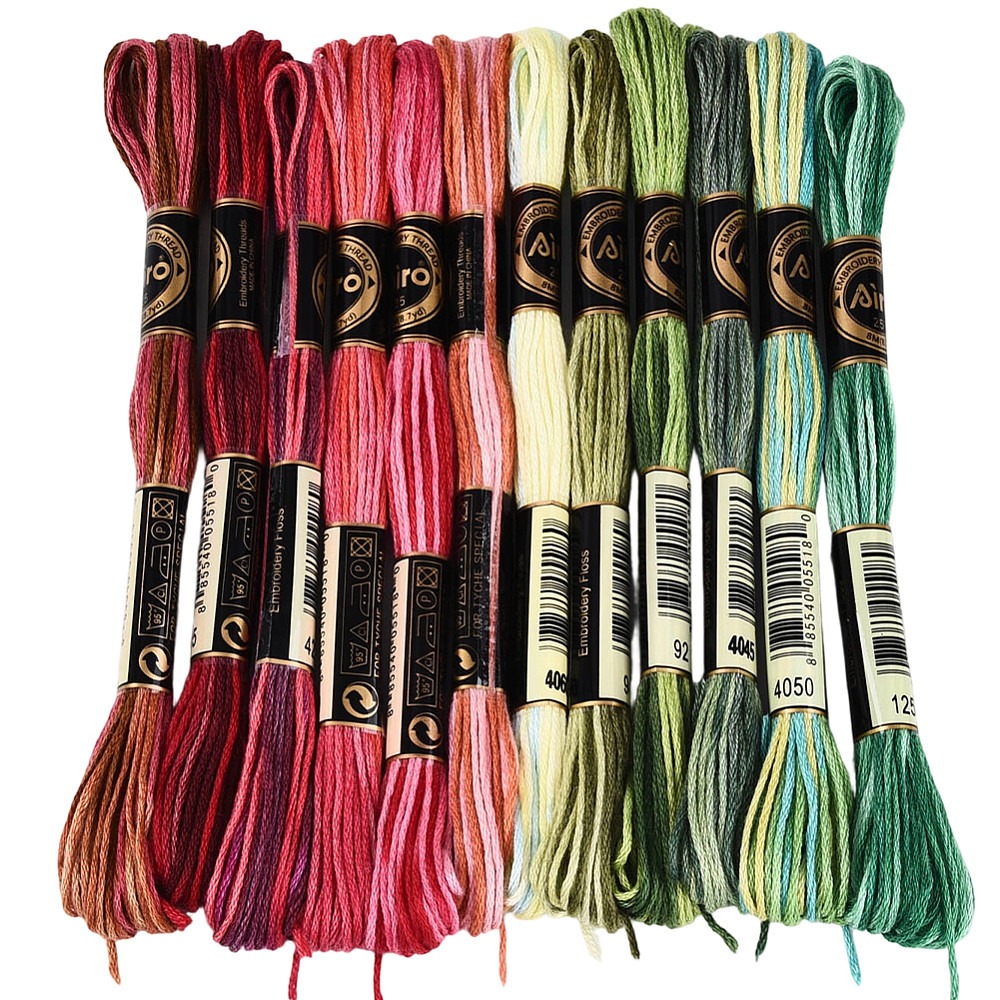 Embroidery Stitch - 105 Yard Benang Sulam Floss 6
