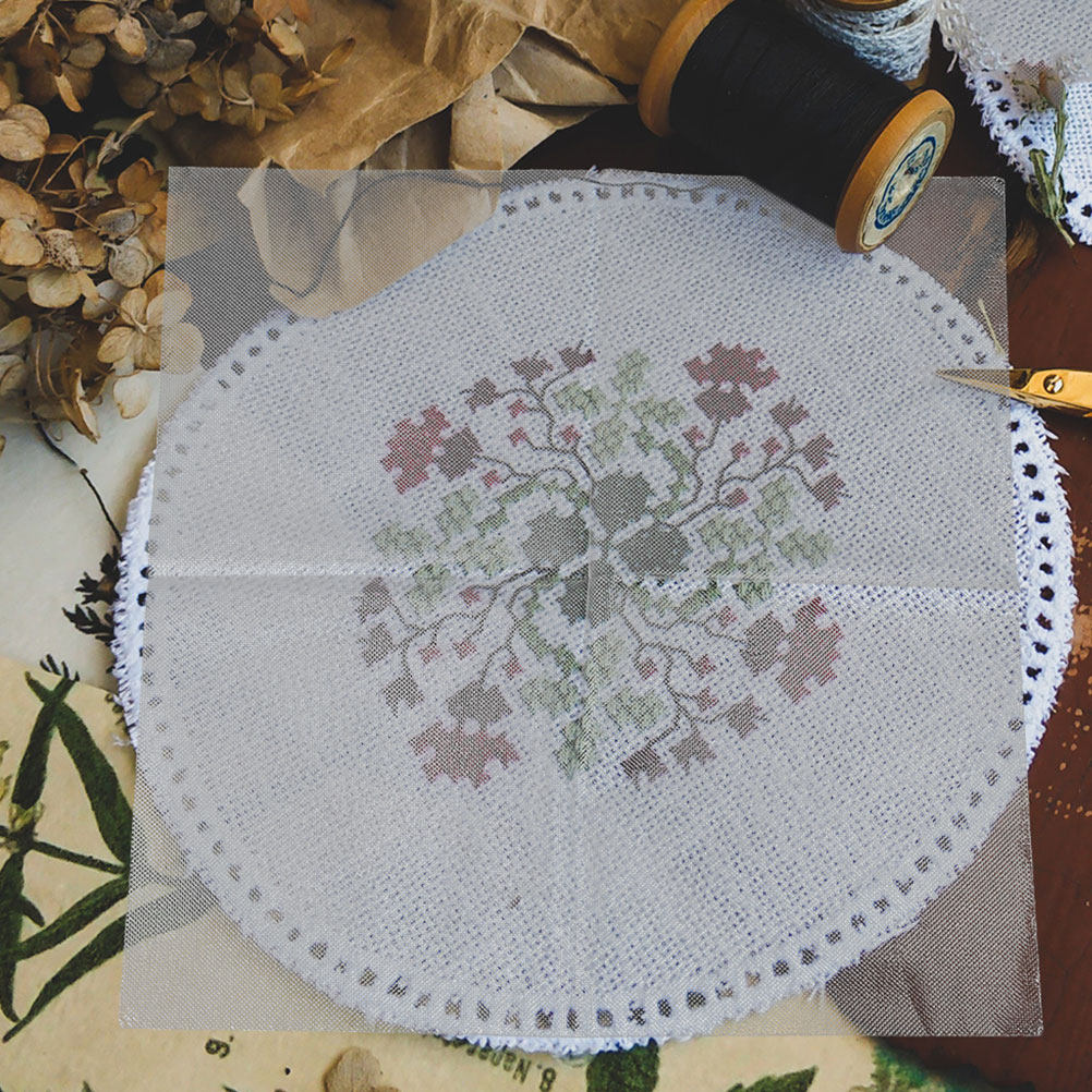 Embroidery Kit Set - 8 Buah Set Kertas Transfer Bordir