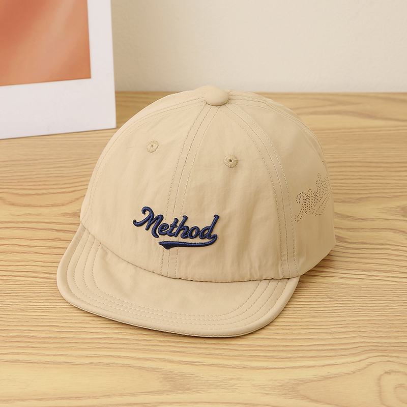 Embroidery Letter - Topi baseball anak-anak bergaya Amerika dengan