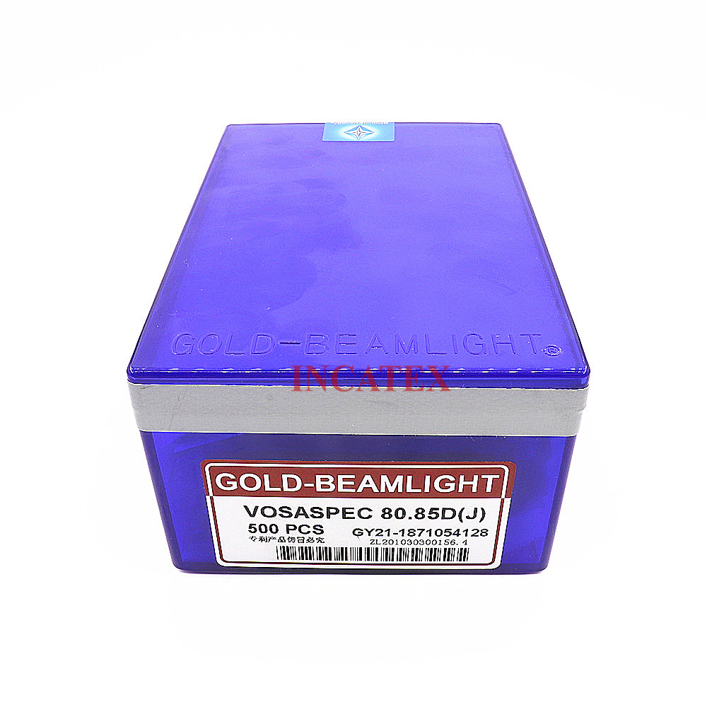 Embroidery Machine China - 500 buah Beamlight emas asli jarum