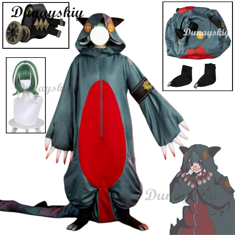 Embroidery Vest - Pakaian Cosplay Guita Gachiakuta, Wig, Masker,