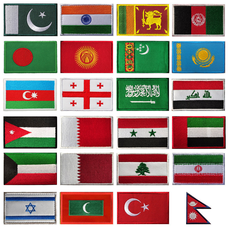 Bendera Asia Tenggara Patch bo - Embroidery In Indonesia ulasan dan harga
