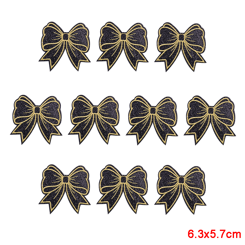 10PCS Patch Bordir Berbentuk H - Embroidery Ideas For Bags ulasan dan harga