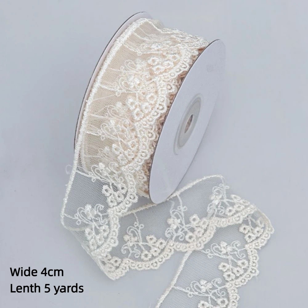 Pita Bordir Renda Jacquard DIY - Embroidery Ribbon ulasan dan harga