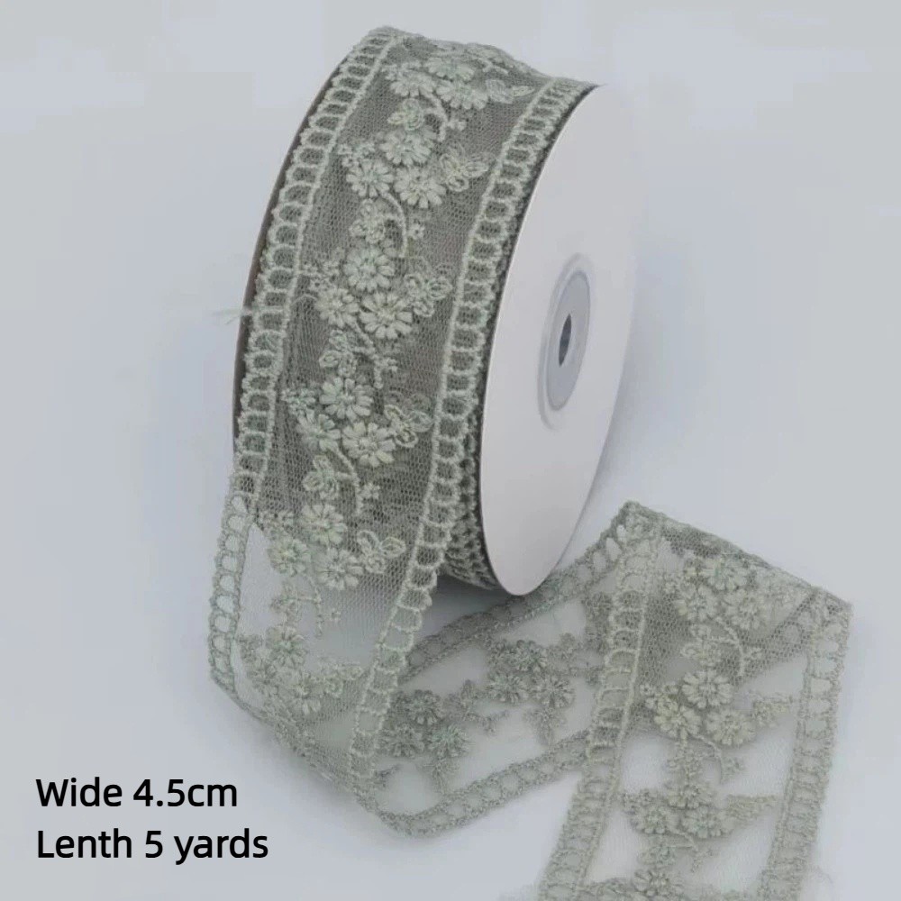 Pita Bordir Renda Jacquard DIY - Embroidery Ribbon ulasan dan harga