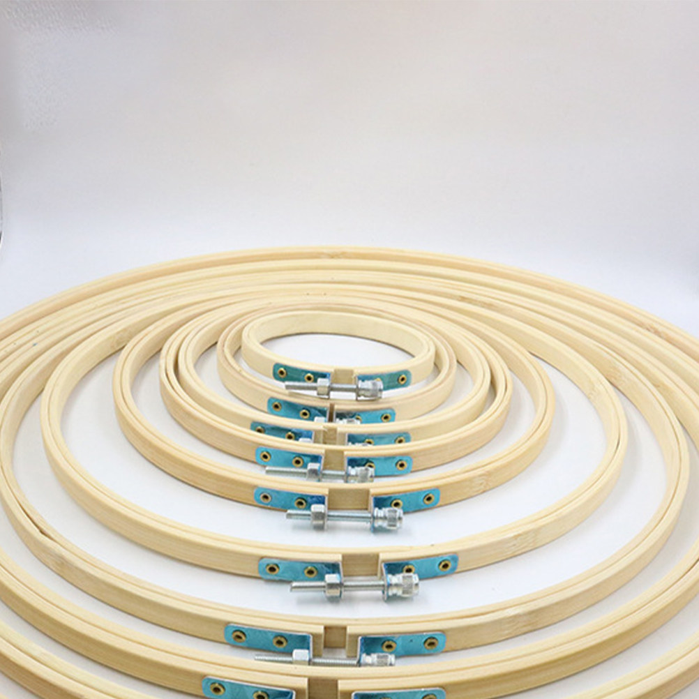 12Pcs Set Lingkaran Bordir Bam - Embroidery Hoop ulasan dan harga