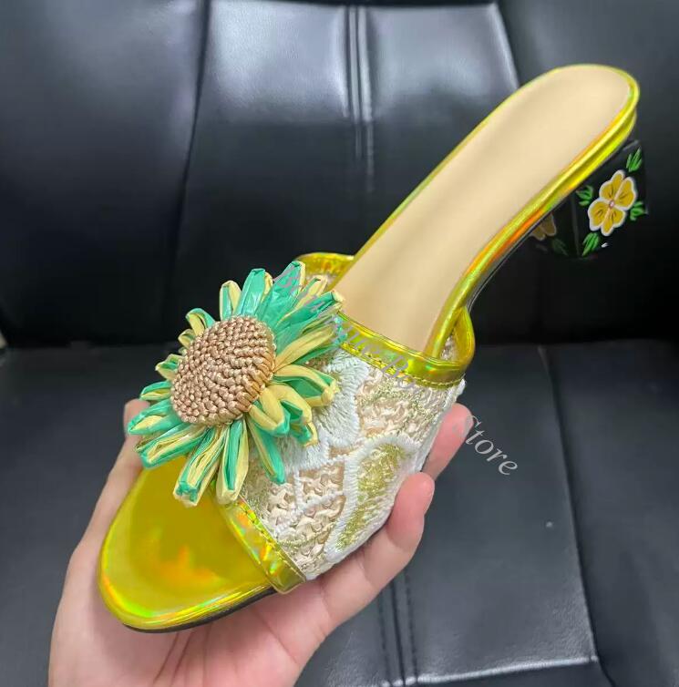Sandal Selop Wanita Bordir Bun - Embroidery Lace ulasan dan harga