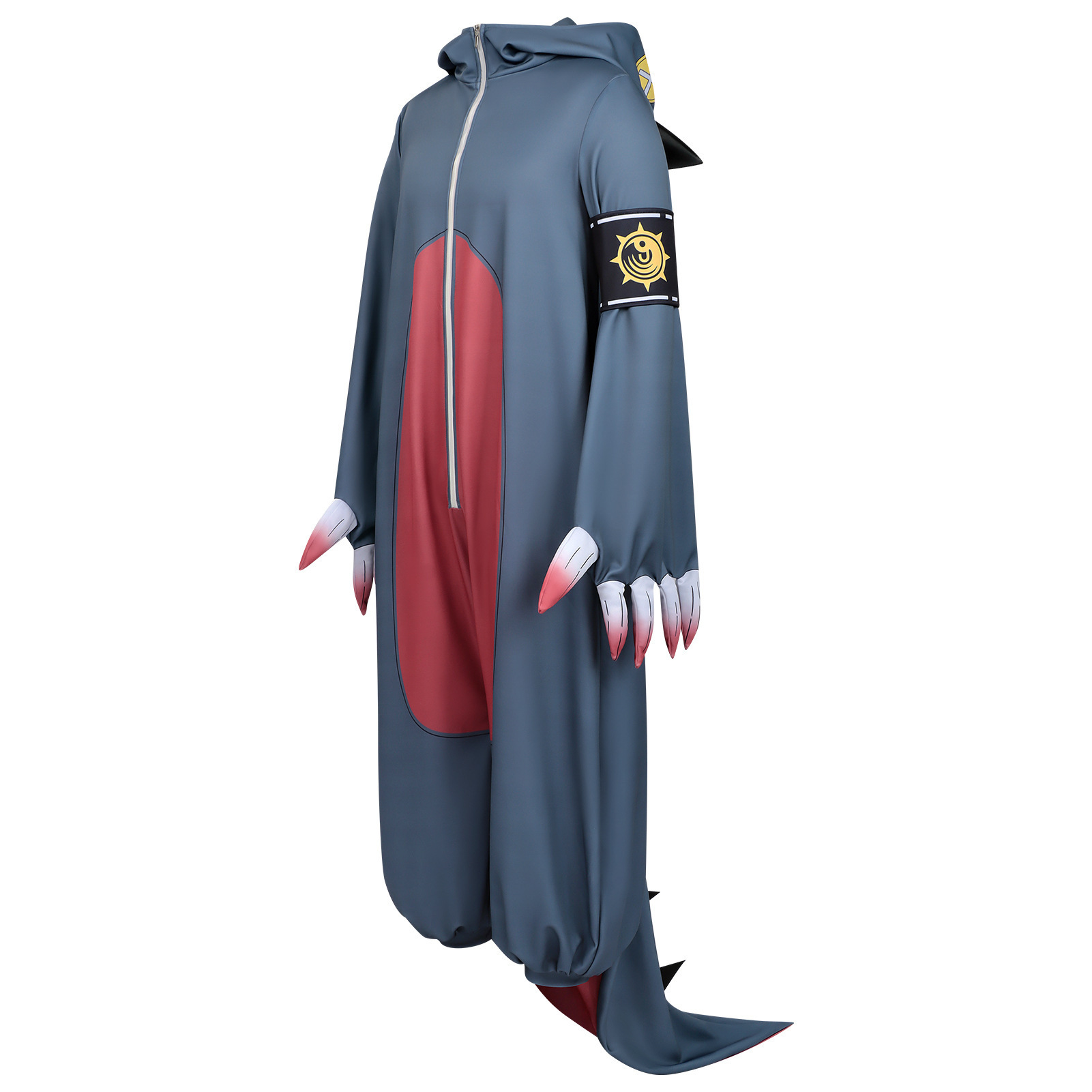 Kostum Cosplay GACHIAKUTA Guit - Embroidery Vest ulasan dan harga
