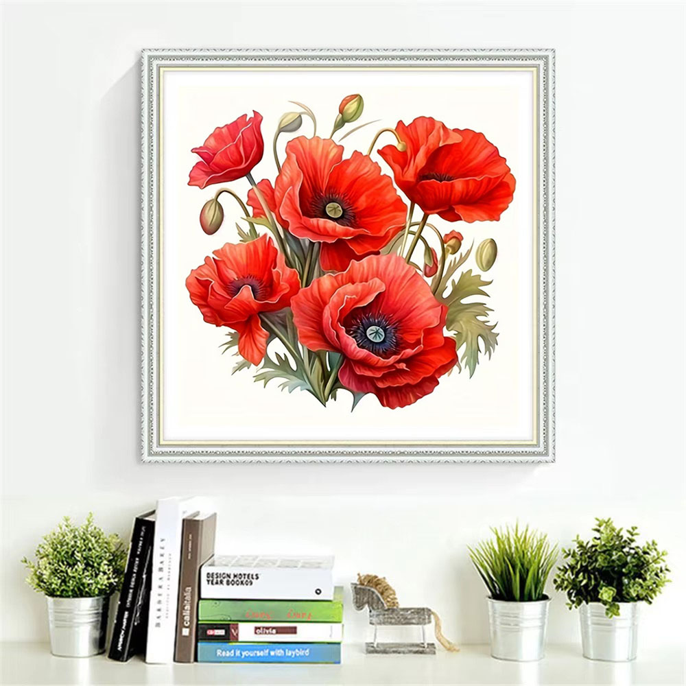 HUACAN Set Bordir Buatan Tanga - Embroidery Rose Stitch ulasan dan harga