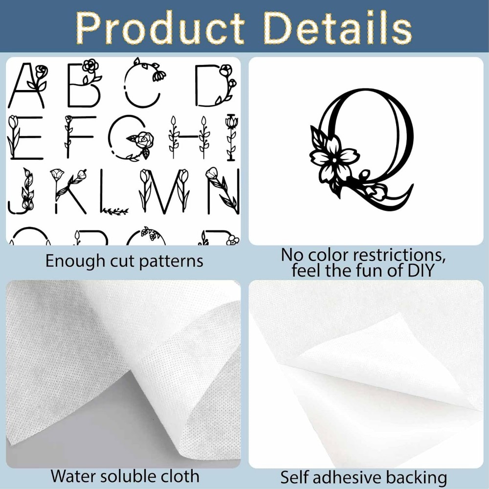 Penstabil bordir larut air hur - Embroidery Stitch ulasan dan harga