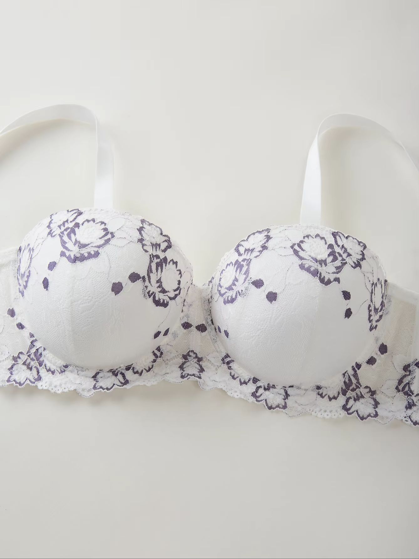 BH Wanita Plus Size dengan Ren - Embroidery Lace ulasan dan harga