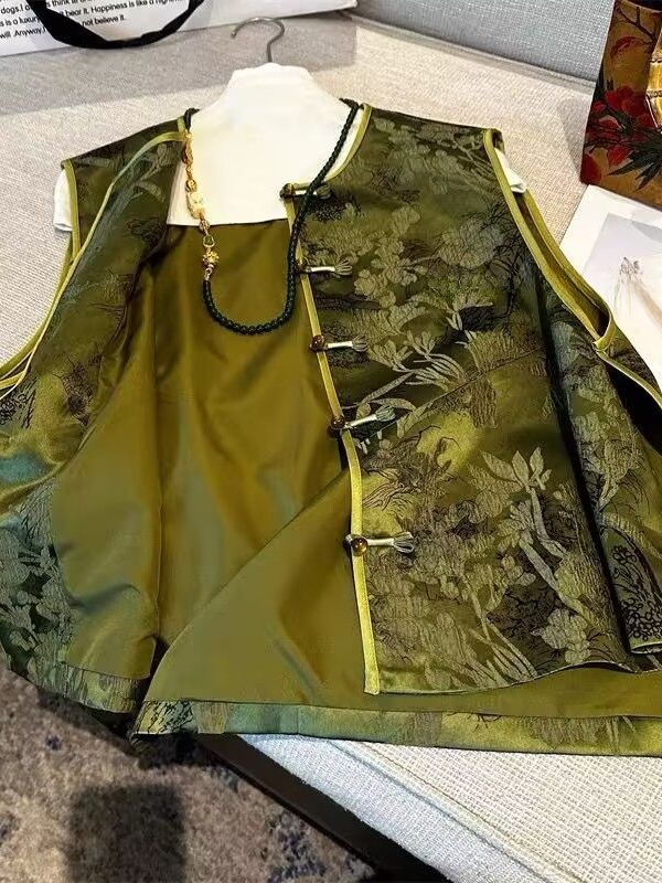 Rompi Wanita Ukuran Besar 300  - Embroidery Vest ulasan dan harga
