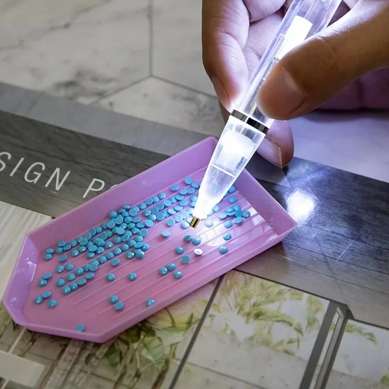 Pena Lukis Berlian LED 1 Buah  - Embroidery Garments ulasan dan harga