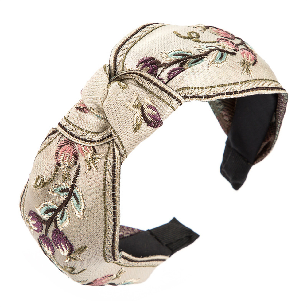 Baru Retro simpul Headband unt - Embroidery Hoop ulasan dan harga