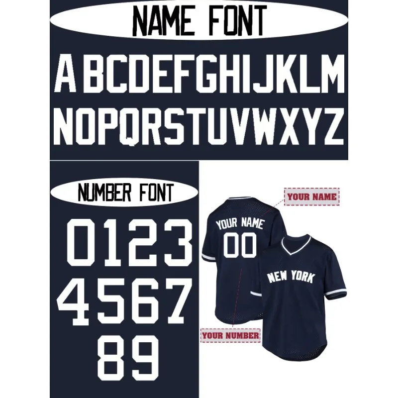 Kaus Bisbol Pria Desain Nama d - Embroidery Name Designs ulasan dan harga
