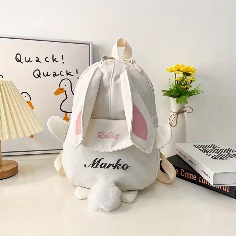 Ransel Kelinci dengan Nama yan - Embroidery Name Designs ulasan dan harga