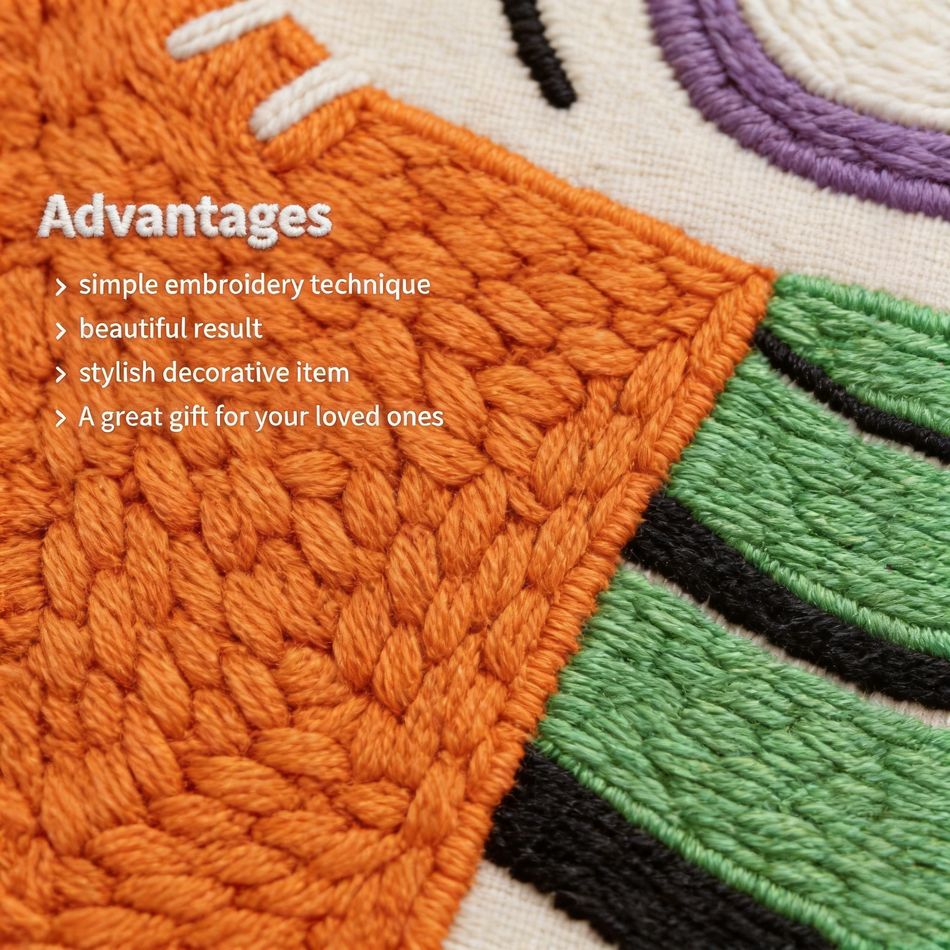 RUOPOTY Perlengkapan Punch Nee - Embroidery Ideas For Bags ulasan dan harga