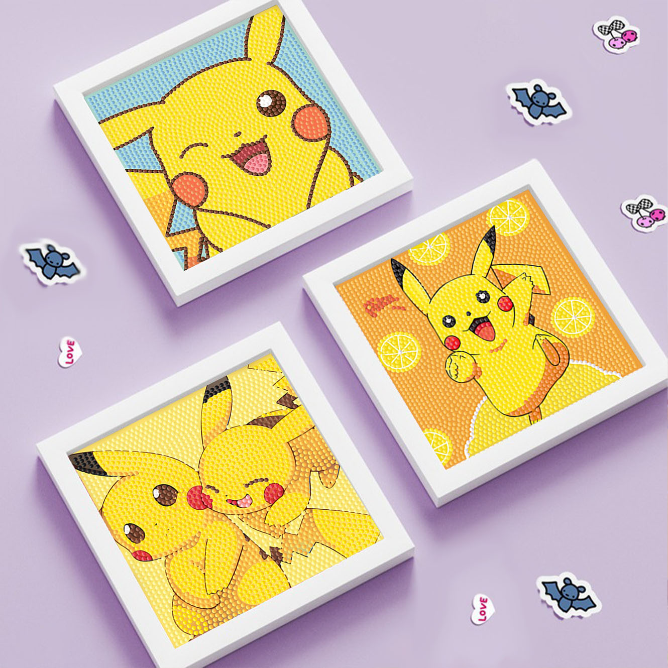 Keeppley & Pokemon Crystal Dia - Embroidery Service ulasan dan harga