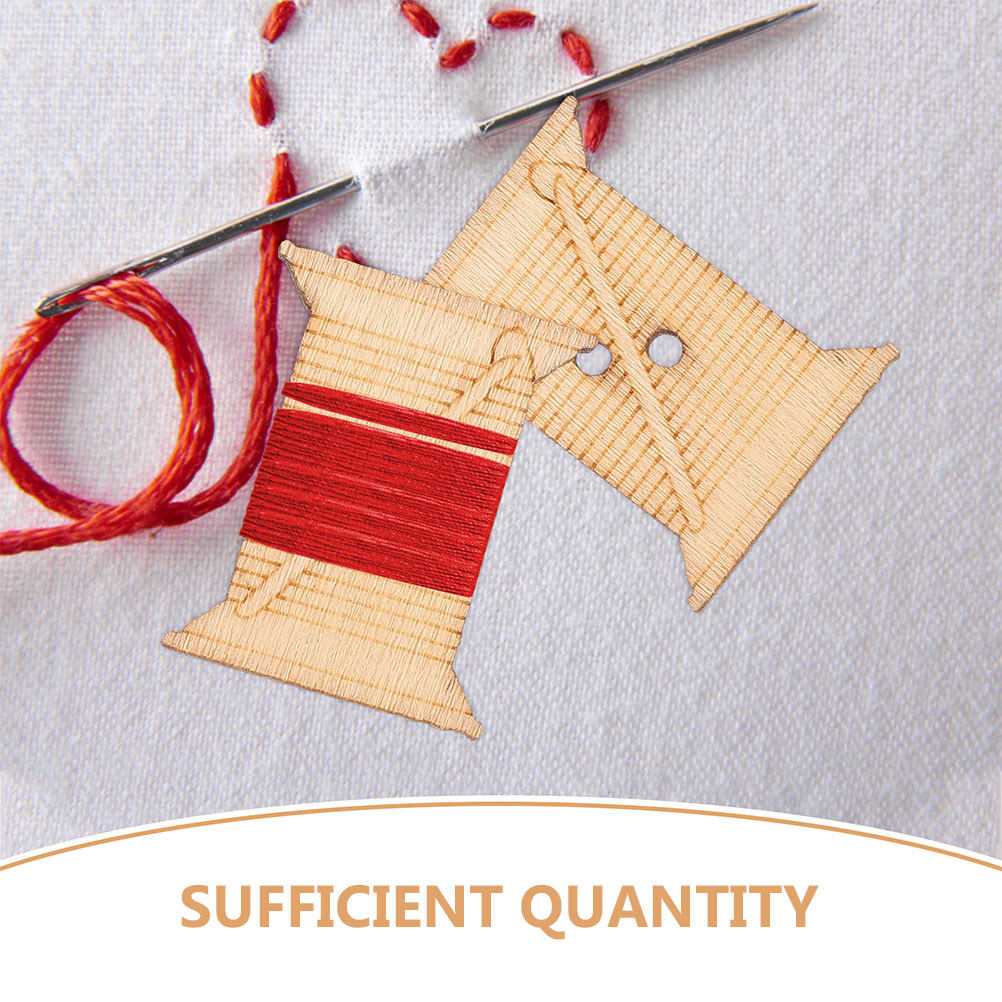100Pcs Kartu Gulung Benang Bor - Embroidery Stitch ulasan dan harga