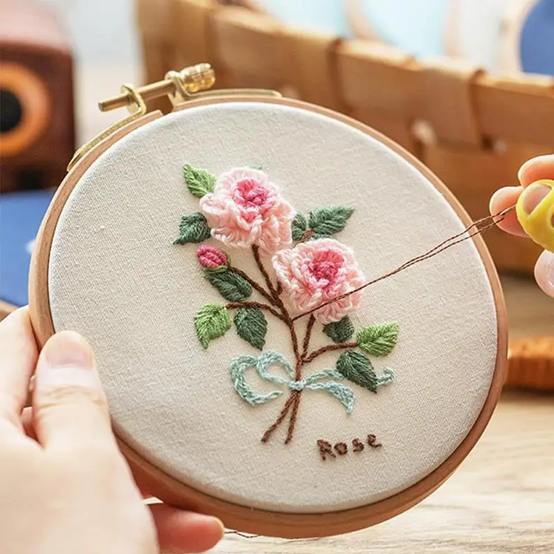 Lingkaran Bordir Kayu Beech Be - Embroidery Hoop ulasan dan harga