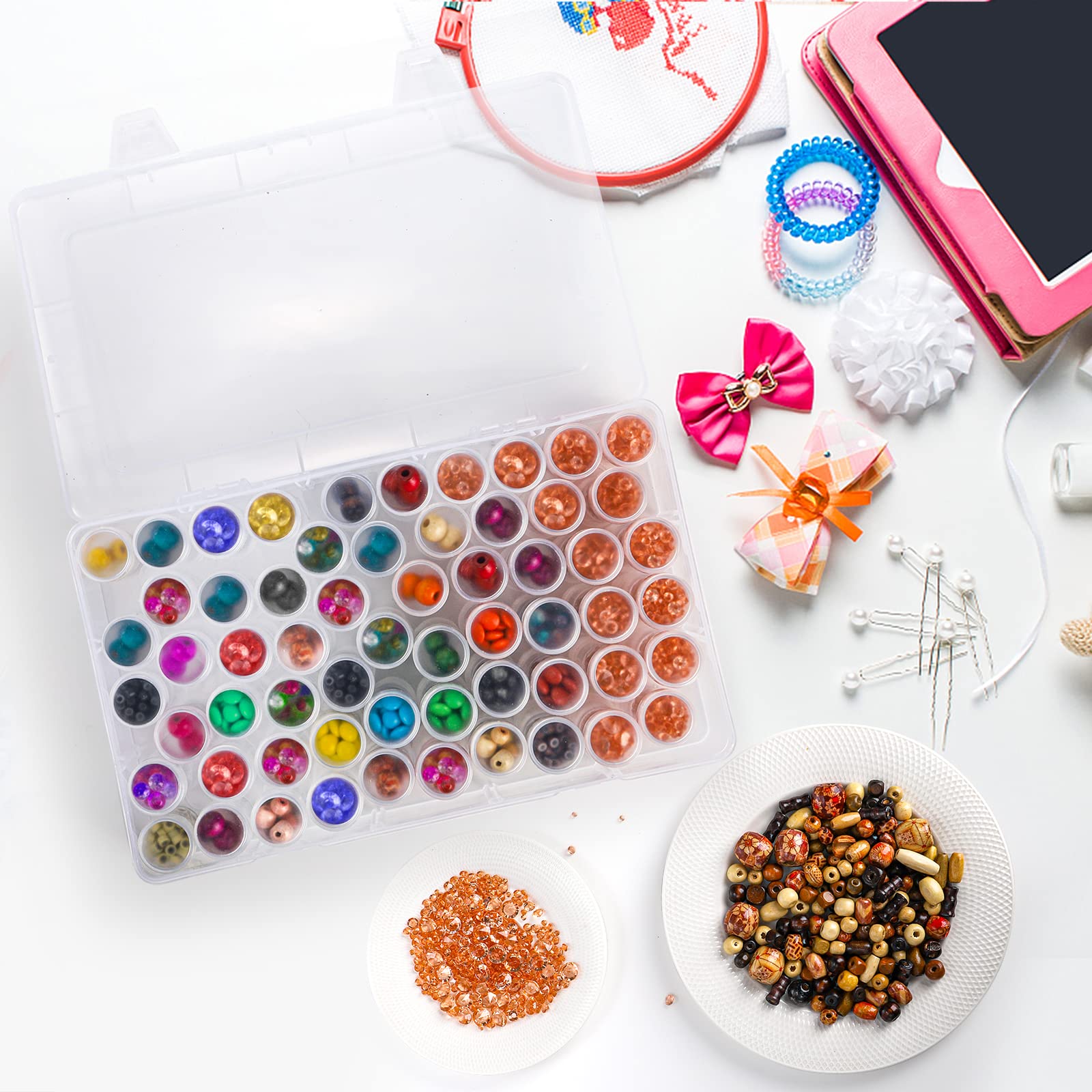 1 Buah Kotak Penyimpanan Plast - Embroidery Uae ulasan dan harga