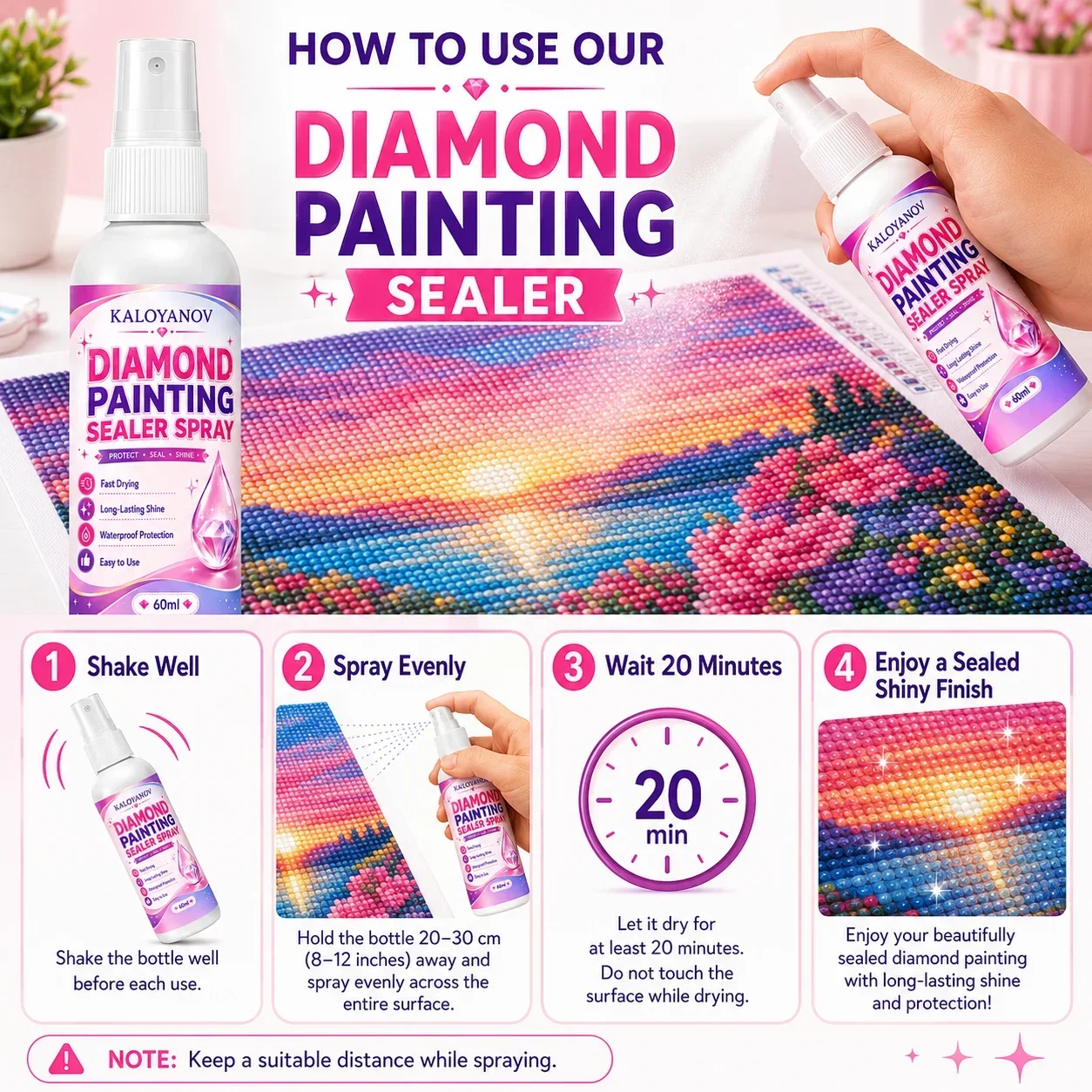 Semprotan Penyegel Lukisan Ber - Embroidery Uae ulasan dan harga