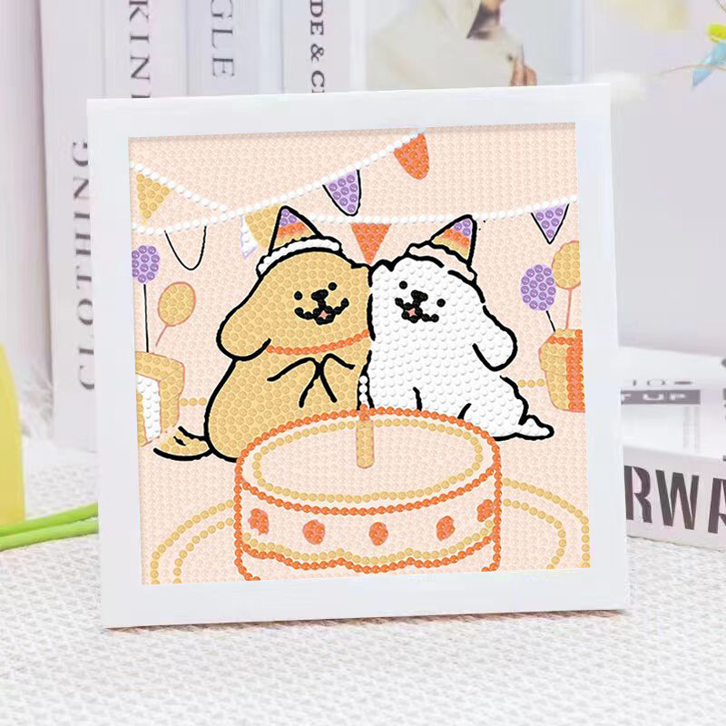 Lukisan Dekoratif Bingkai Berl - Embroidery Service ulasan dan harga