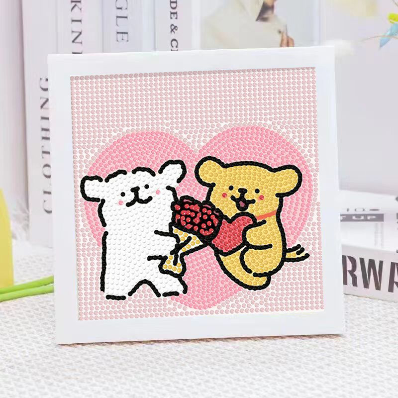 Lukisan Dekoratif Bingkai Berl - Embroidery Service ulasan dan harga