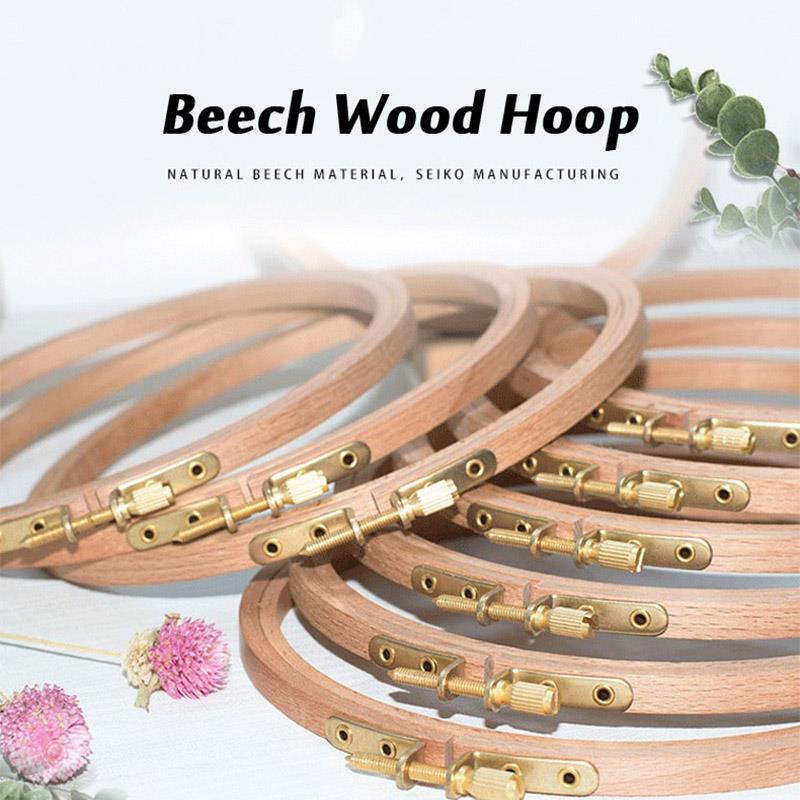 1 Buah Tempat Cincin Lingkaran - Embroidery Hoop ulasan dan harga