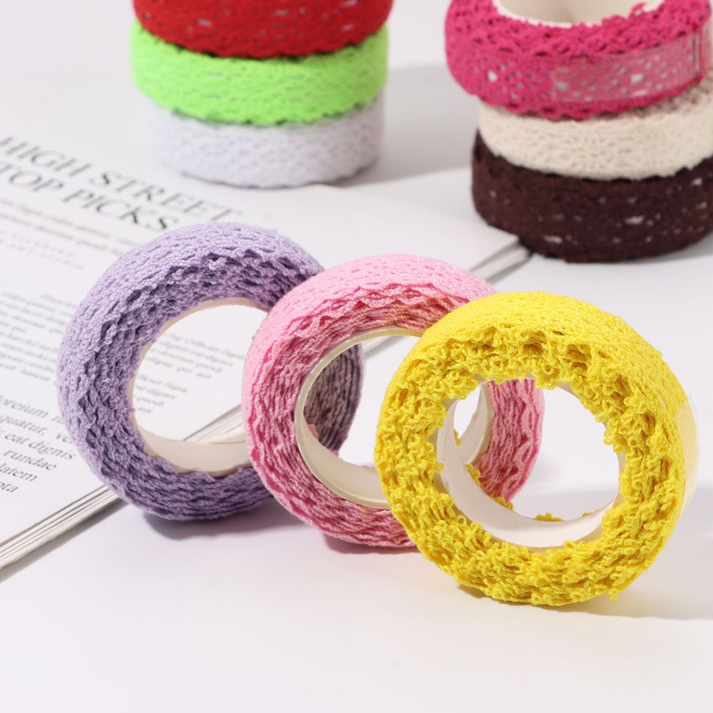 2 Yard/Roll Dekorasi Pernikaha - Embroidery Ribbon ulasan dan harga