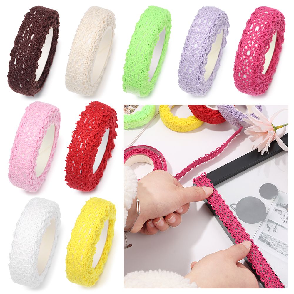 2 Yard/Roll Dekorasi Pernikaha - Embroidery Ribbon ulasan dan harga