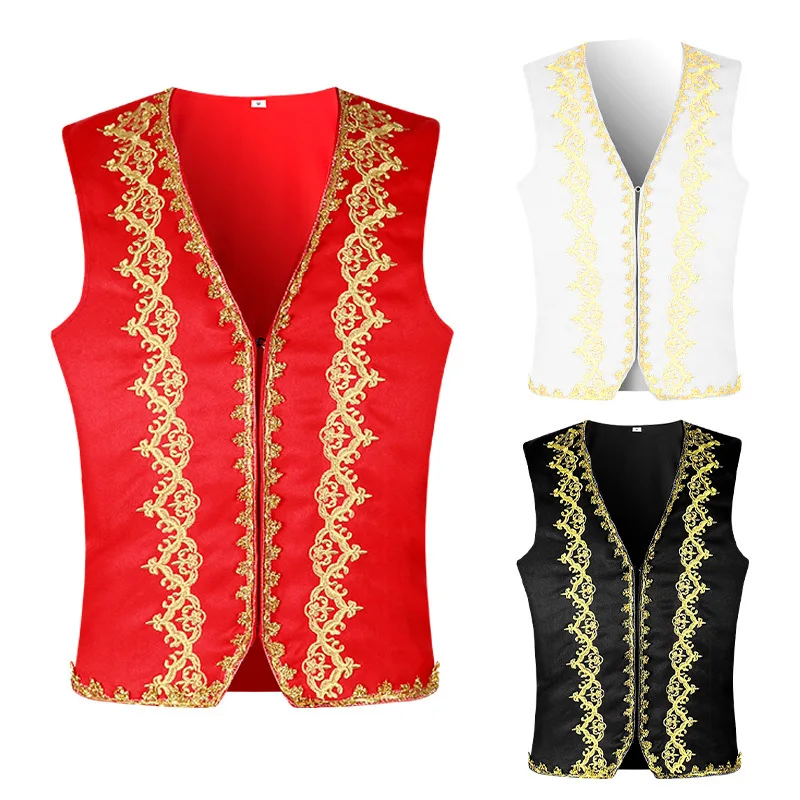 Rompi Barok Bordir Emas Abad P - Embroidery Vest ulasan dan harga