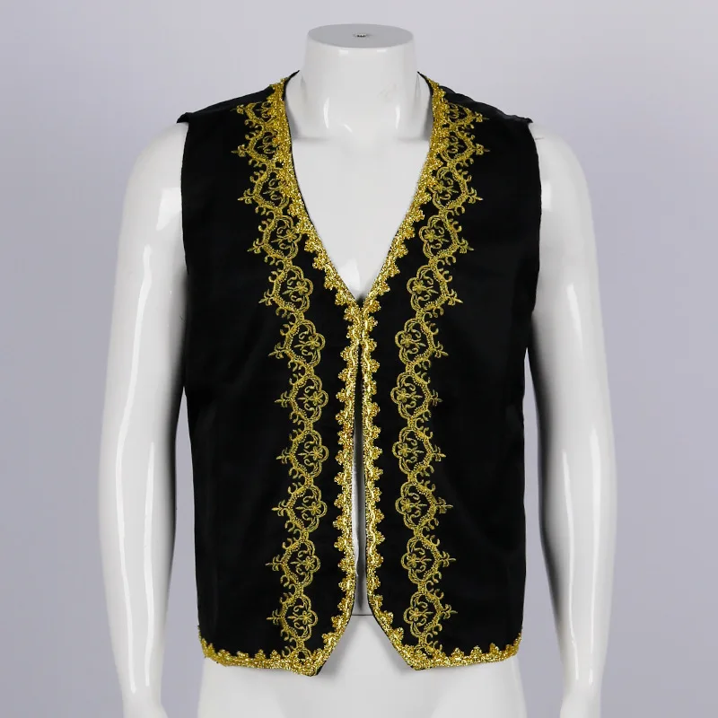 Rompi Barok Bordir Emas Abad P - Embroidery Vest ulasan dan harga