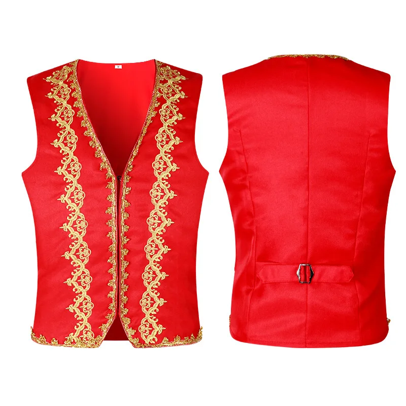 Rompi Barok Bordir Emas Abad P - Embroidery Vest ulasan dan harga