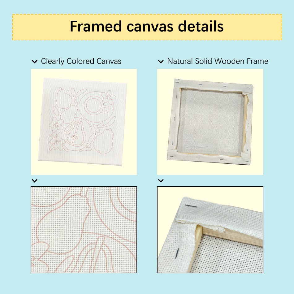 Kit Sulaman Jarum Hedgehog Pho - Embroidery Ideas For Bags ulasan dan harga