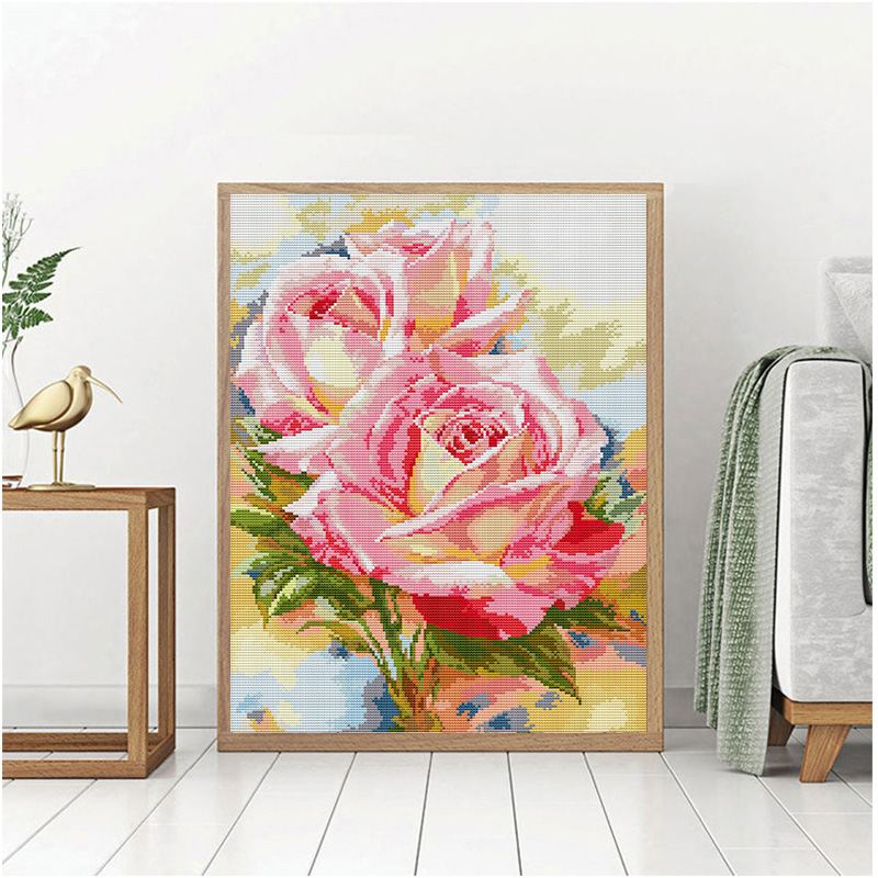 Joy minggu Kit setik silang DI - Embroidery Rose Stitch ulasan dan harga