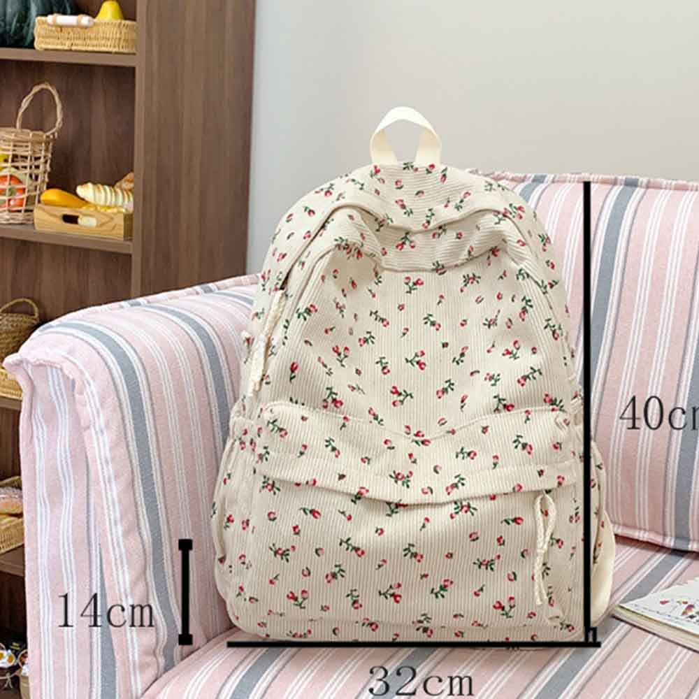 Tas Ransel Bermotif Ins Cordur - Embroidery Name Designs ulasan dan harga