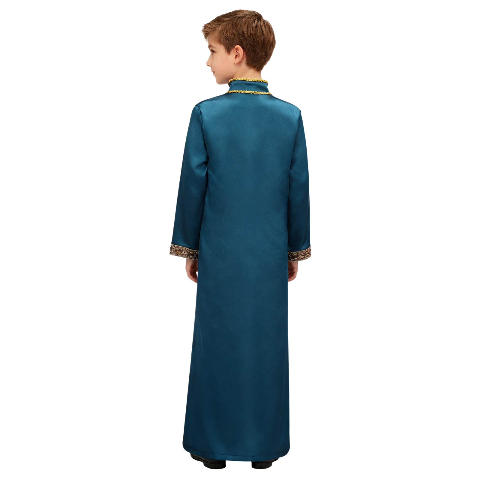 Jubah Muslim Maxi Bordir Emas  - Embroidery Service ulasan dan harga