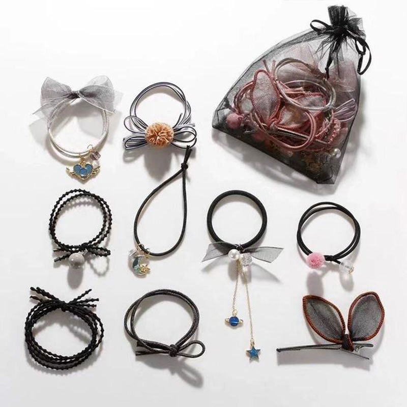 Starry Sky Head Rope Female Bo - Embroidery Ribbon ulasan dan harga